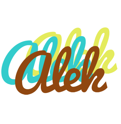 Alek cupcake logo
