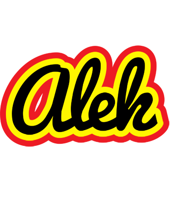 Alek flaming logo