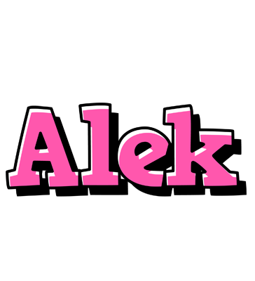 Alek girlish logo