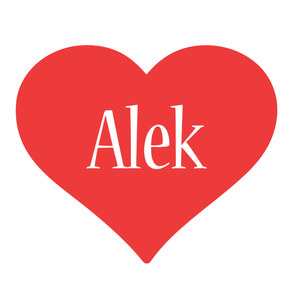 Alek love logo
