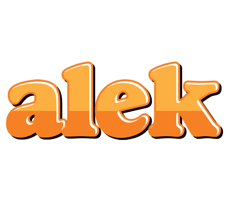 Alek orange logo
