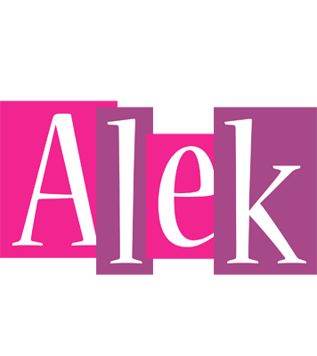 Alek whine logo