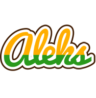 Aleks banana logo