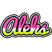 Aleks candies logo