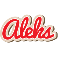 Aleks chocolate logo