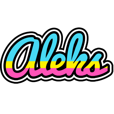 Aleks circus logo
