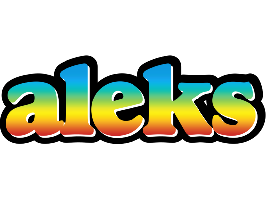 Aleks color logo