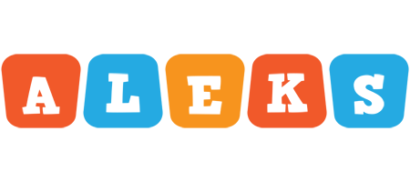 Aleks comics logo