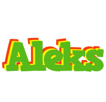 Aleks crocodile logo