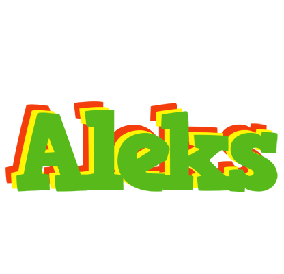Aleks crocodile logo
