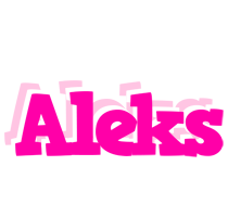 Aleks dancing logo