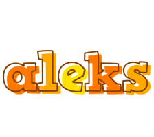 Aleks desert logo