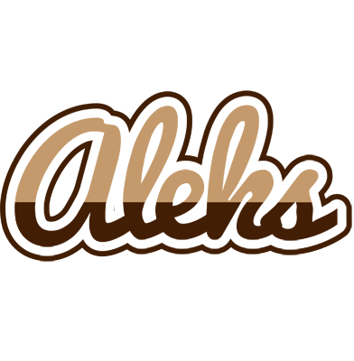 Aleks exclusive logo
