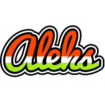 Aleks exotic logo