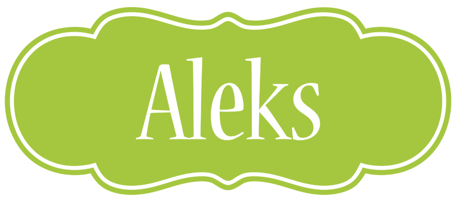 Aleks family logo