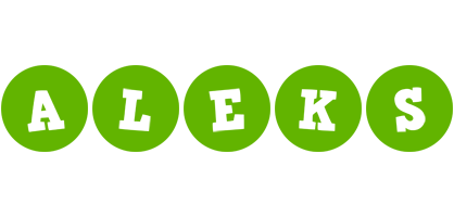 Aleks games logo