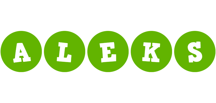 Aleks games logo