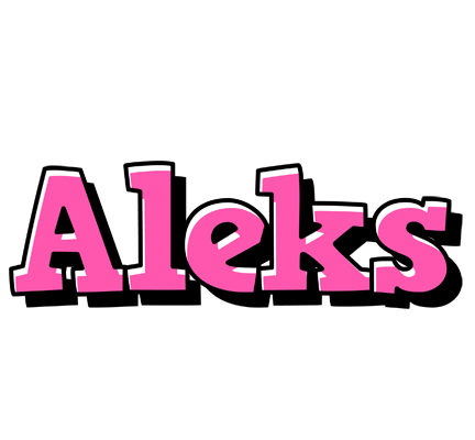 Aleks girlish logo