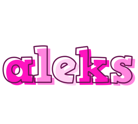 Aleks hello logo