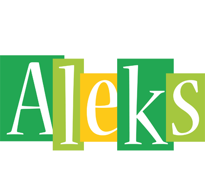 Aleks lemonade logo