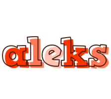 Aleks paint logo