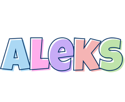 Aleks pastel logo