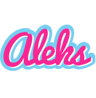 Aleks popstar logo