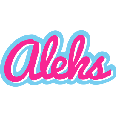 Aleks popstar logo