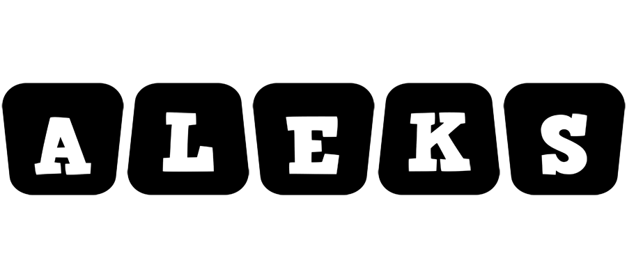 Aleks racing logo