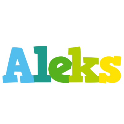 Aleks rainbows logo