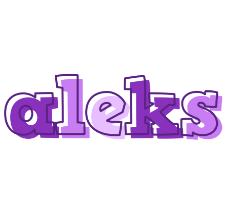 Aleks sensual logo
