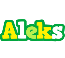 Aleks soccer logo