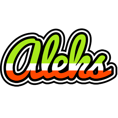 Aleks superfun logo