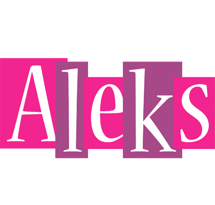 Aleks whine logo