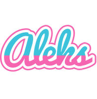 Aleks woman logo