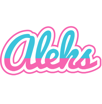 Aleks woman logo