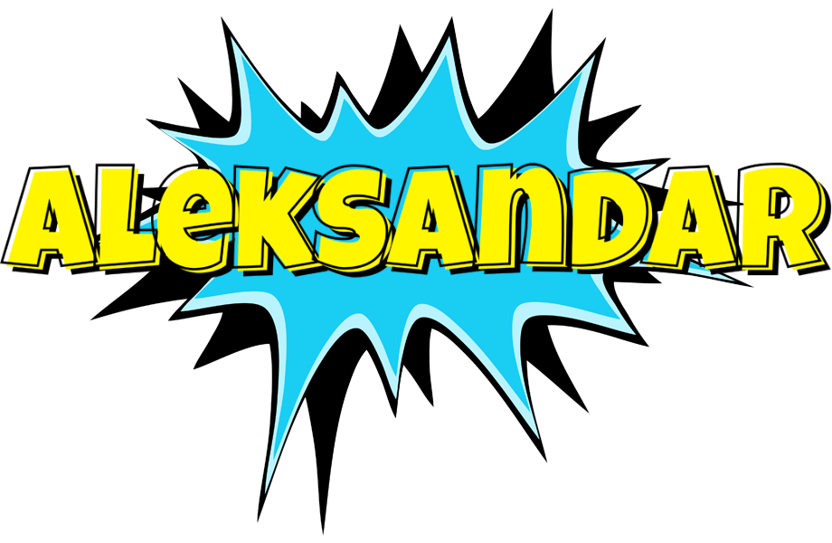 Aleksandar amazing logo