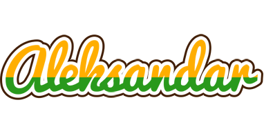 Aleksandar banana logo