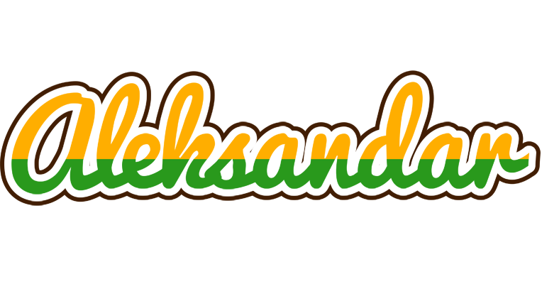 Aleksandar banana logo