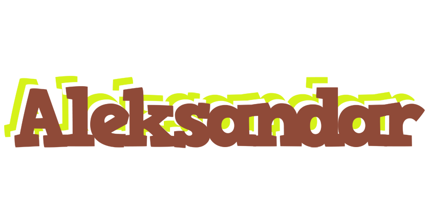Aleksandar caffeebar logo