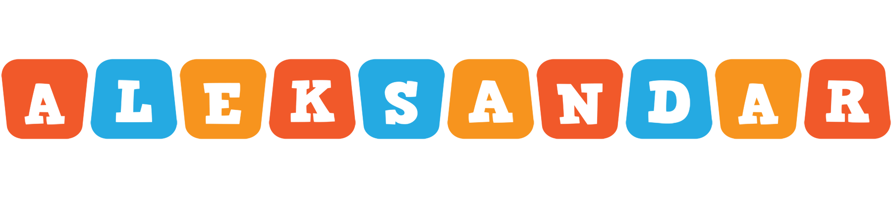 Aleksandar comics logo