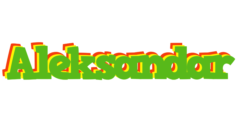 Aleksandar crocodile logo