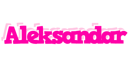 Aleksandar dancing logo