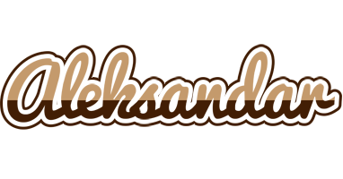 Aleksandar exclusive logo