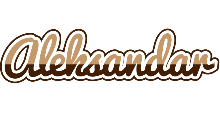 Aleksandar exclusive logo
