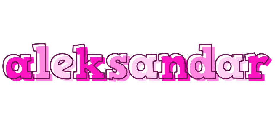 Aleksandar hello logo