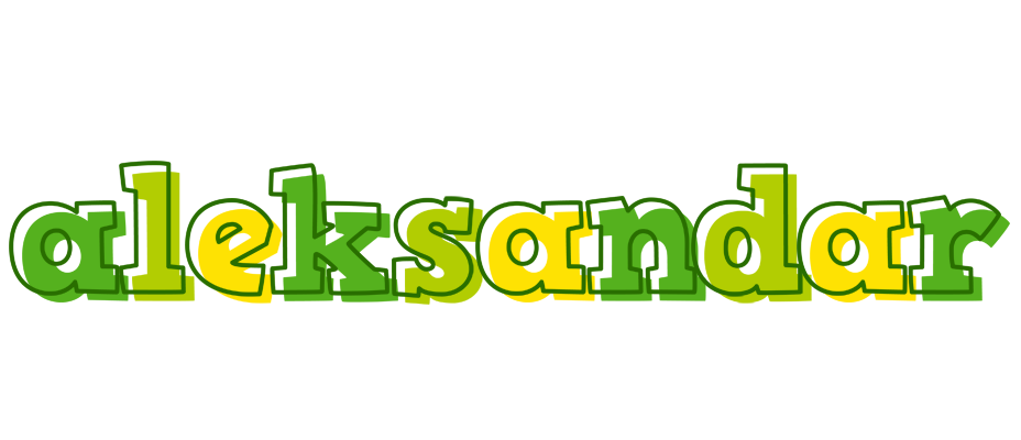 Aleksandar juice logo