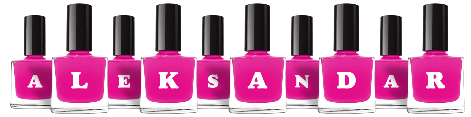 Aleksandar nails logo