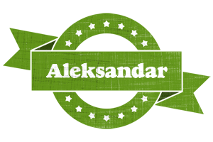 Aleksandar natural logo