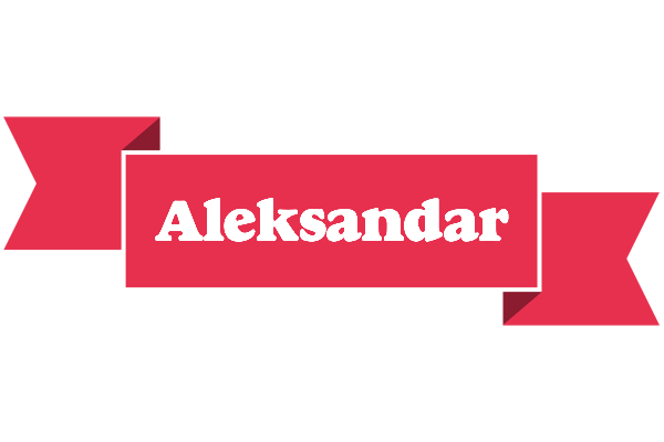 Aleksandar sale logo